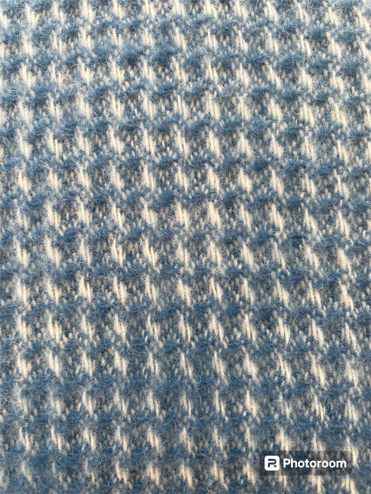 Blue Jay Waffle Throw